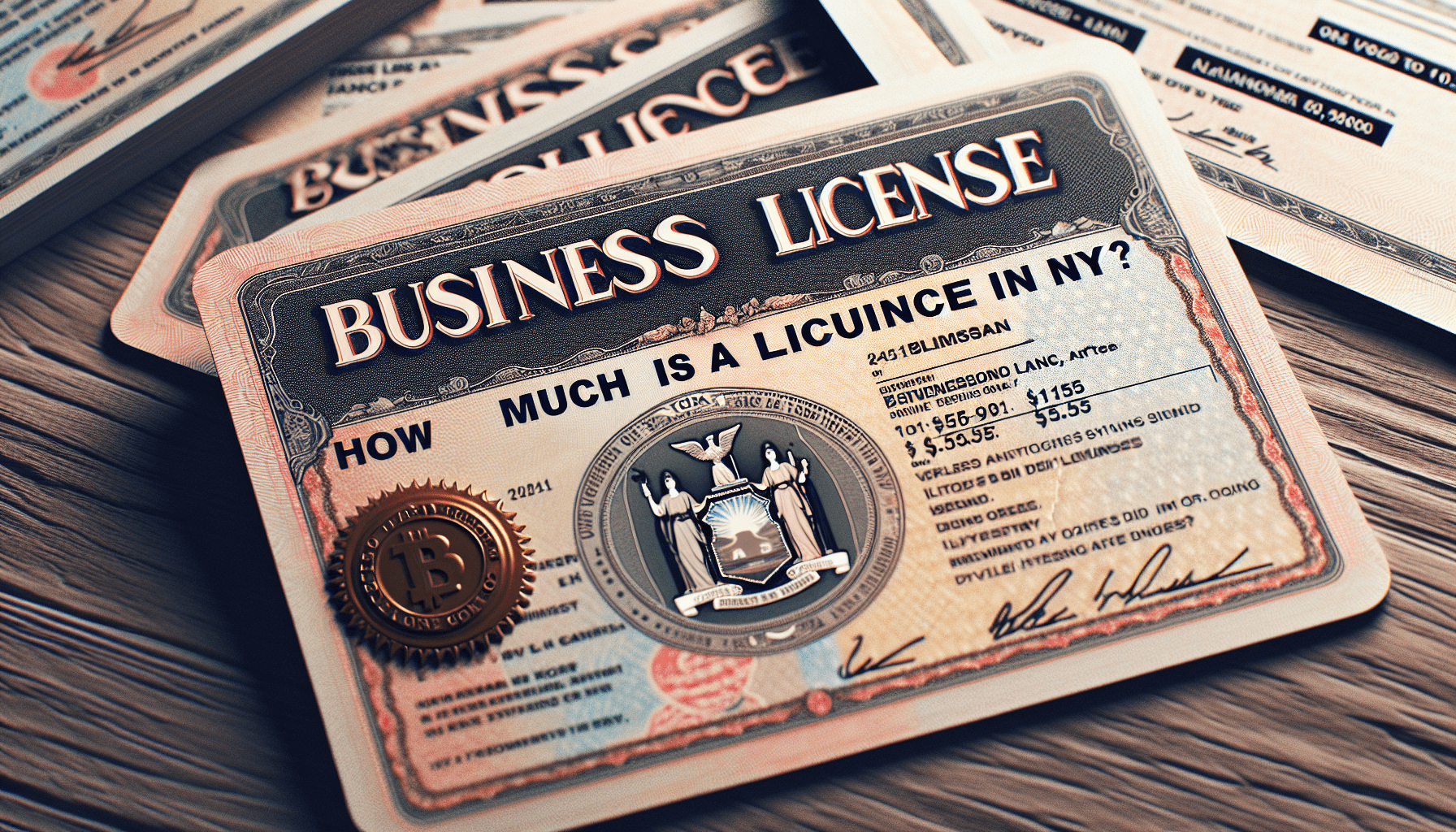 How Much Is A Business Licence In NY?